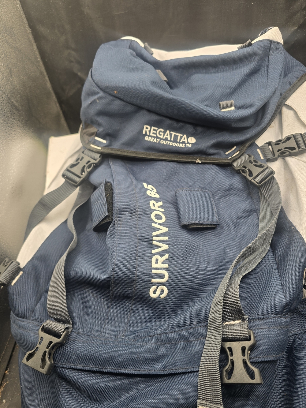 Regatta Survivor 65 Men's Navy Outdoor Backpack